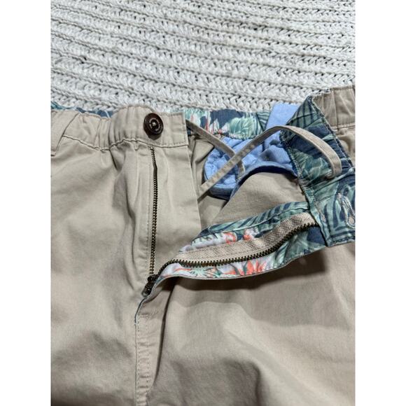 Chubbies The Khakinators Pants Regular Fit Stretch Waist Mens Sz XL Beige Khaki - Picture 9 of 14